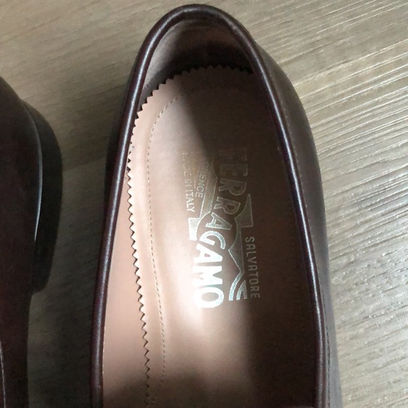 Salvatore Ferragamo Benford Gancini bit leather shoes - Picture 4 of 14